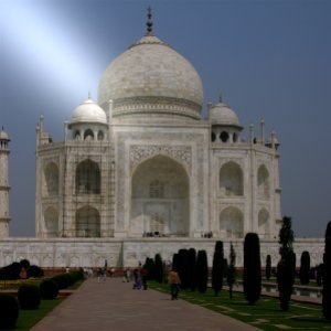 Anwendungsbeispiel für das Filter Lichteffekte